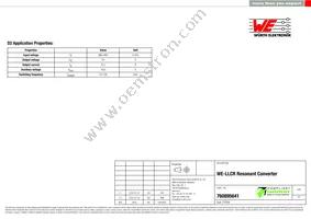 760895641 Datasheet Page 2