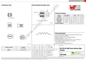 768775268 Datasheet Cover