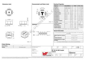 76889440150 Datasheet Cover