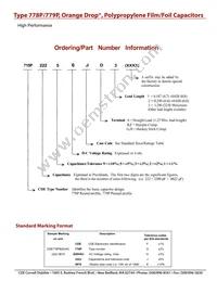 779P1235400JF3 Datasheet Page 2