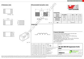 782632121 Datasheet Cover