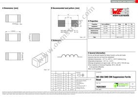 782633601 Datasheet Cover