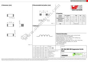 782963820 Datasheet Cover