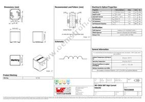 7843330056 Datasheet Cover