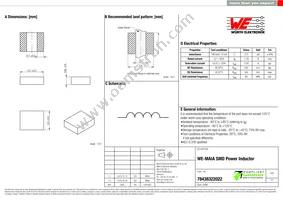 78438322022 Datasheet Cover