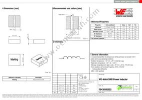 78438333022 Datasheet Cover