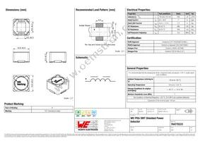 784770331 Datasheet Cover