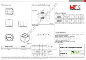 7847709471 Datasheet Cover