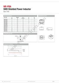 784775012 Datasheet Page 18