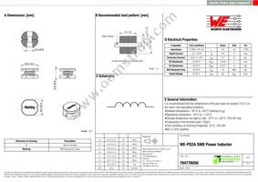 784776056 Datasheet Cover