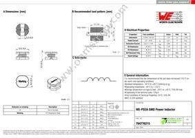 784776215 Datasheet Cover