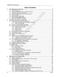 78M6610+PSU/B00T Datasheet Page 2