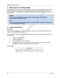 78M6610+PSU/B00T Datasheet Page 22