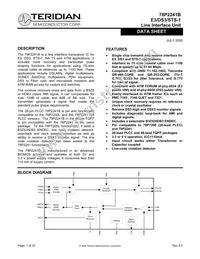 78P2241B-IGT/F Datasheet Cover