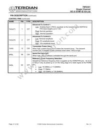 78P2351-IGTR/F Datasheet Page 21
