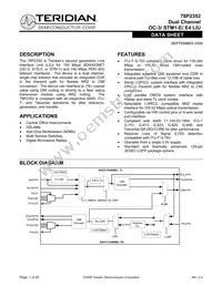 78P2352-IELR/F Datasheet Cover