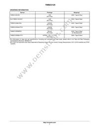 7WBD3125CMX1TCG Datasheet Page 7