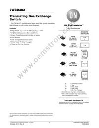 7WBD383CMX1TCG Datasheet Cover