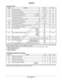 7WBD383CMX1TCG Datasheet Page 3