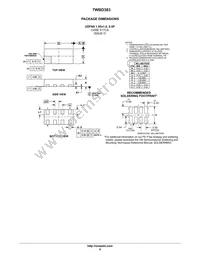 7WBD383CMX1TCG Datasheet Page 9