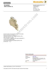 8008170000 Datasheet Cover