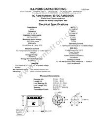 807DCR2R3S4EK Datasheet Cover