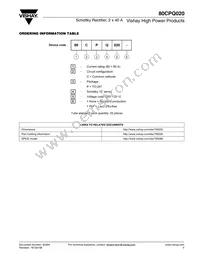 80CPQ020 Datasheet Page 5