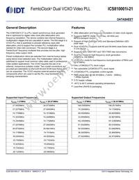 810001DKI-21LF Datasheet Cover