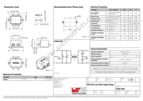 810911003 Datasheet Cover