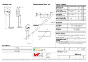 820441311E Datasheet Cover