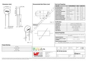 820446211E Datasheet Cover