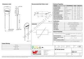 820511311 Datasheet Cover