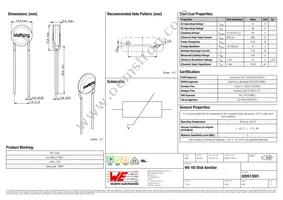 820513001 Datasheet Cover