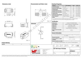 824500431 Datasheet Cover