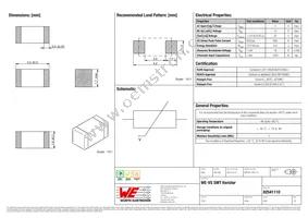 82541110 Datasheet Cover