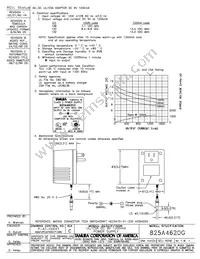 825A4620G Datasheet Cover