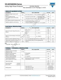 82CNQ030ASM Datasheet Page 2