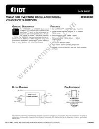 83032AGILFT Datasheet Cover