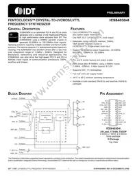 840304BGILFT Datasheet Cover