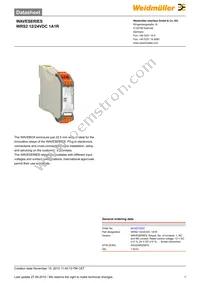 8418270000 Datasheet Cover