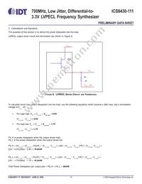 8430DY-111LFT Datasheet Page 14