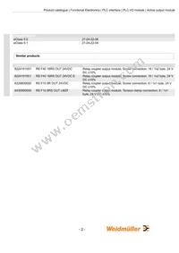 8431000000 Datasheet Page 2