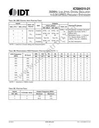 8431AMI-21LFT Datasheet Page 4