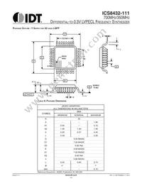 8432CY-111LFT Datasheet Page 15