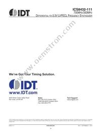 8432CY-111LFT Datasheet Page 18