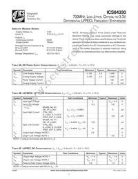 84330BYLFT Datasheet Page 5