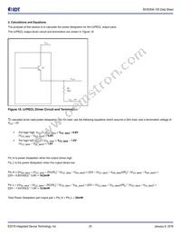 843S304BKI-100LF Datasheet Page 20