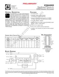 844002AGILFT Datasheet Cover