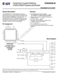 8440258AK-46LFT Datasheet Cover