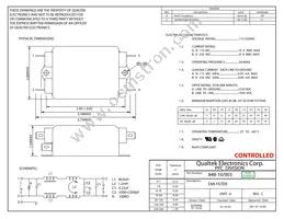 848-10/003 Datasheet Cover